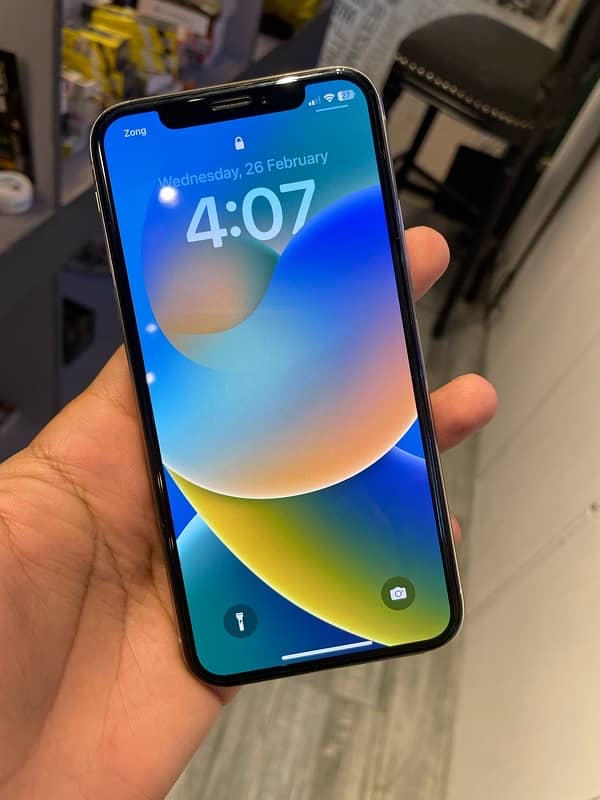 iphone x pta approved 256 with box 0