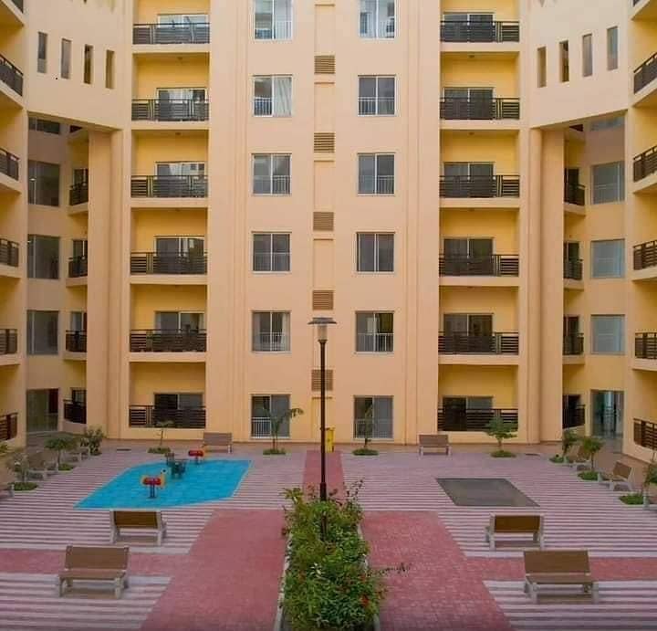 1100sq Ft 2 Bed Lounge Flat Available FOR SALE In Bahria Heights 5