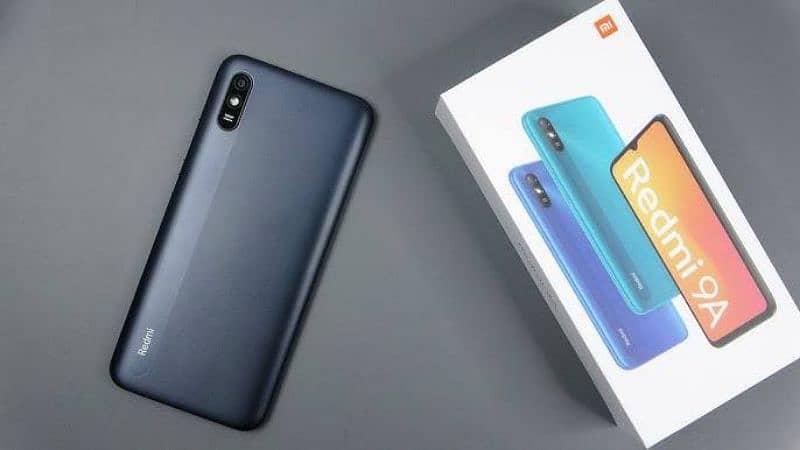 REDMI 9A 2GB Ram 32GB ROM PTA APPROVED . COMPLETE BOX CONDITION 10/9.5 0