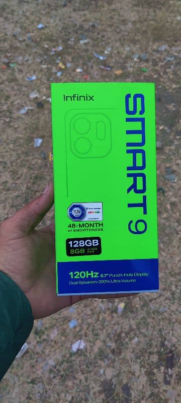 Infinix smart 9( 4+4/128) only 7day use 7