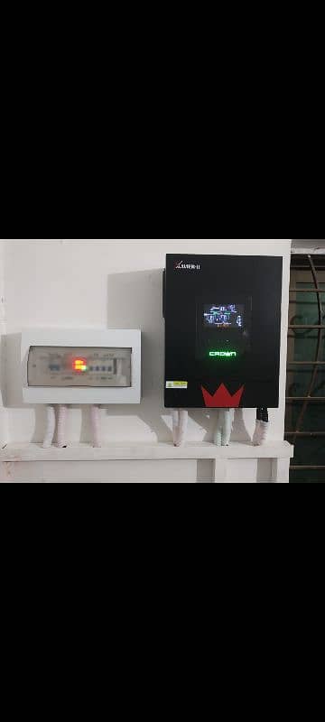 Hybrid/ongrid/off-grid solar system complete installation 1