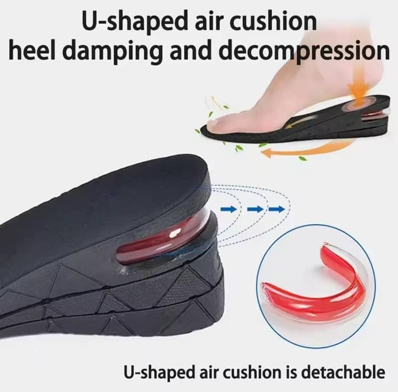 Height Increase Insoles | Air Cushion Soft Insoles | Btall 1