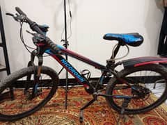 "24" number. 6 speed bicycle for 12 to 15 year childs