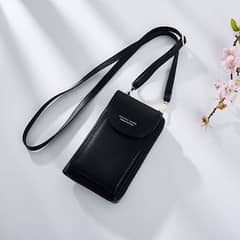 imported high quality Lather cross body bag