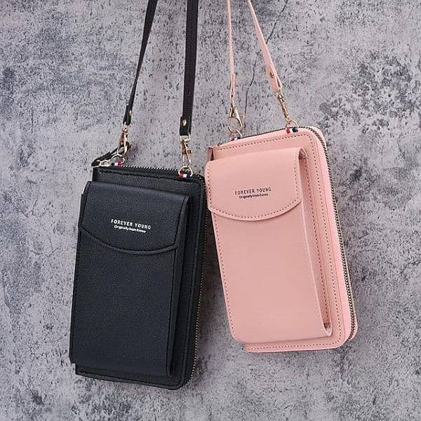 imported high quality Lather cross body bag 3