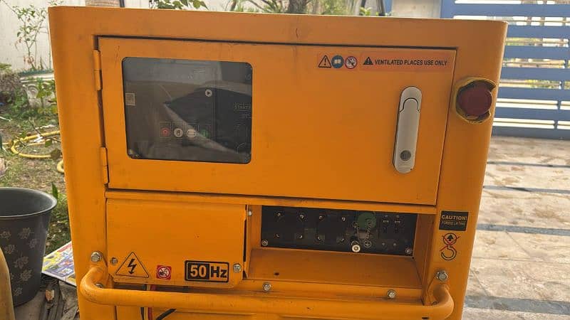 Urgent Sale – Kipor KDE12STA Generator (Like New) 1