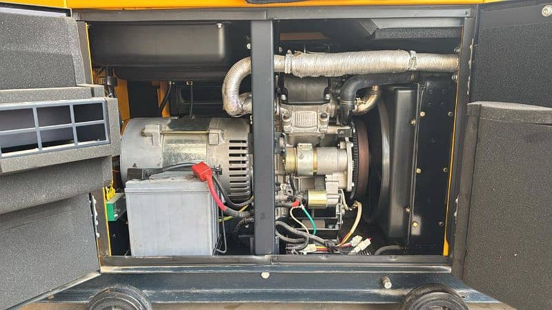 Urgent Sale – Kipor KDE12STA Generator (Like New) 2