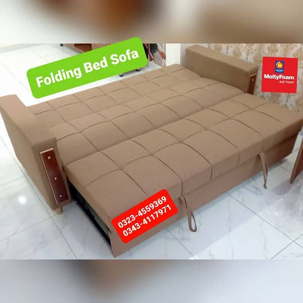 Sofa cum bed Molty double bed folding bed / dining table / sofacumbed 8