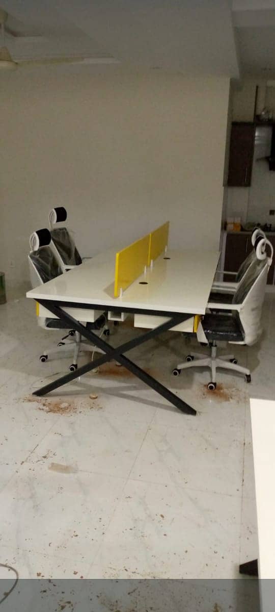 Workstation table/ reception tablee /Confernce table on factory rate. 5