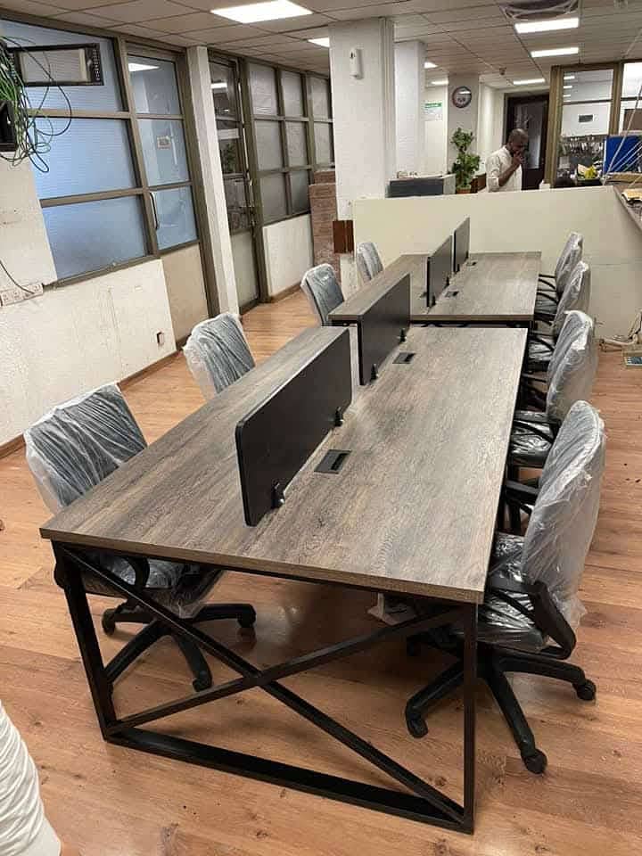 Workstation table/ reception tablee /Confernce table on factory rate. 9