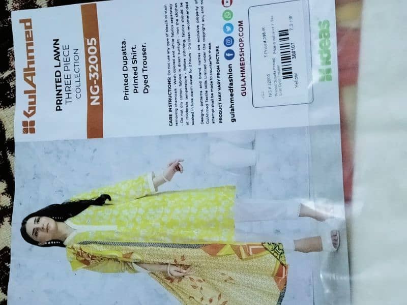 unstitched khader lawn & embroidery unstitched 2 piece & 3 piece 5