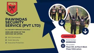 Professional Security Guard Services - SSG Commandos - Protocol guards