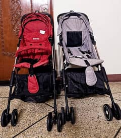 twin baby pram + staller Japan imported