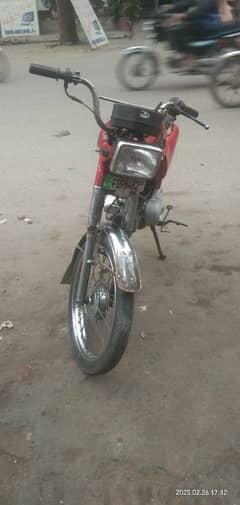 United 100cc bike