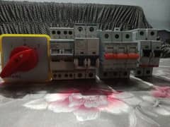 Solar DC Breaker and Changeover Breaker Switch