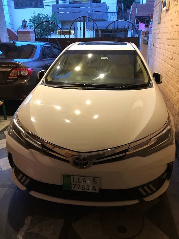 Toyota Altis Grande 2018 end 67000 driven only 0