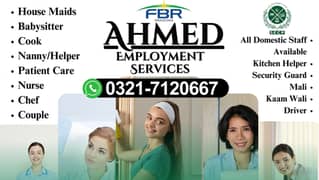 House Maid Cook Nanny Babysitter Patient Care Filipino Maid Available