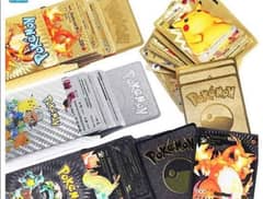 Gold and silver rare pokemon cards