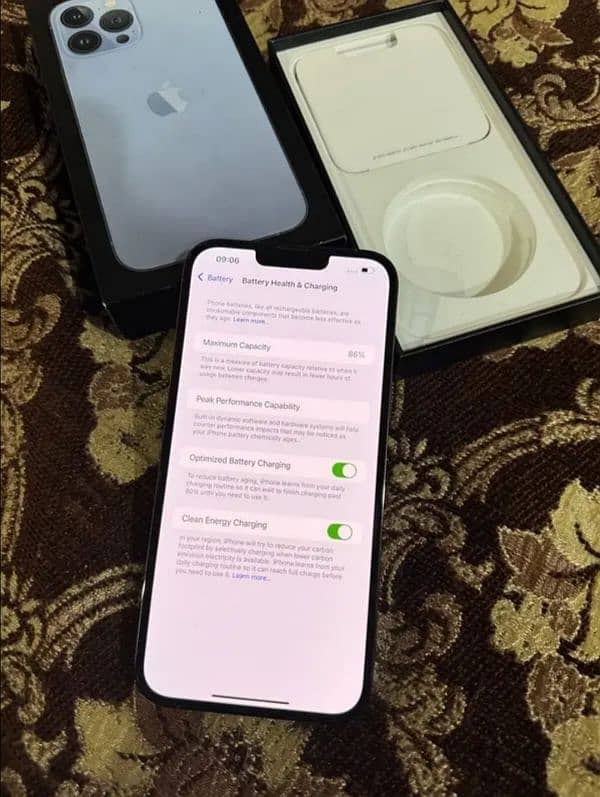 Iphone 13 Pro Max 256gb PTA Approved 10/10 Mint Condition 8