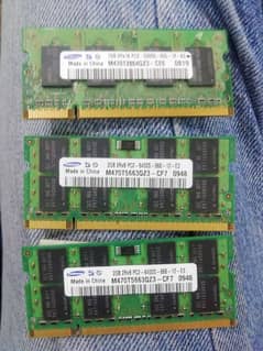 laptops ram 2gb DDR2 original Samsung