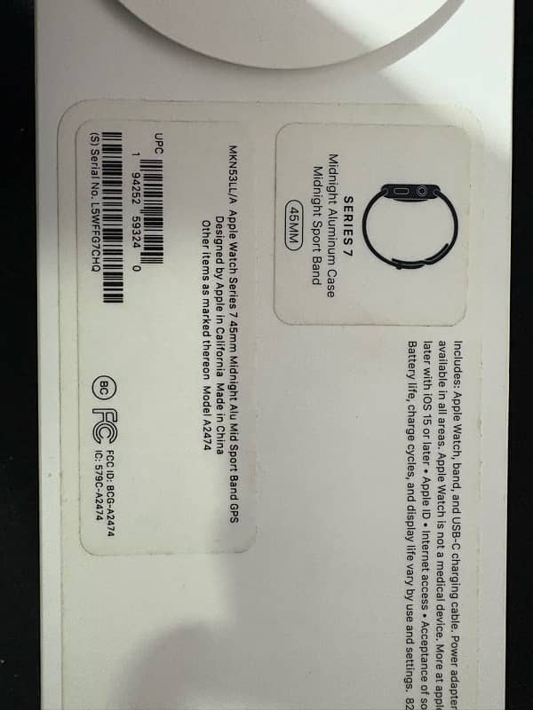 Apple Watch Series 7 - 45MM - Stretch Less Screen 9