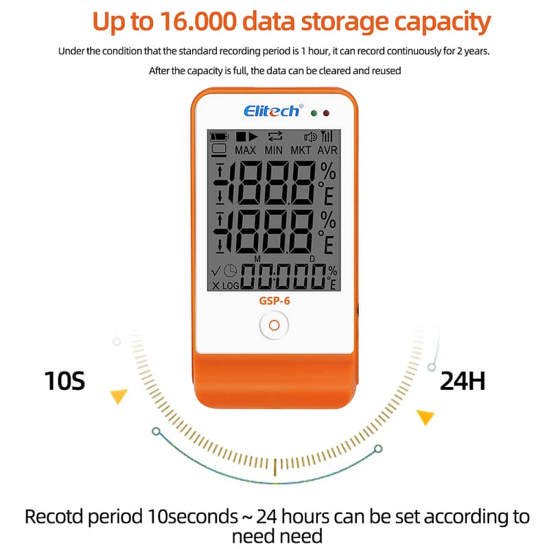 Elitech GSP-6 USB Temperature Humidity Data Logger In Pakistan 1