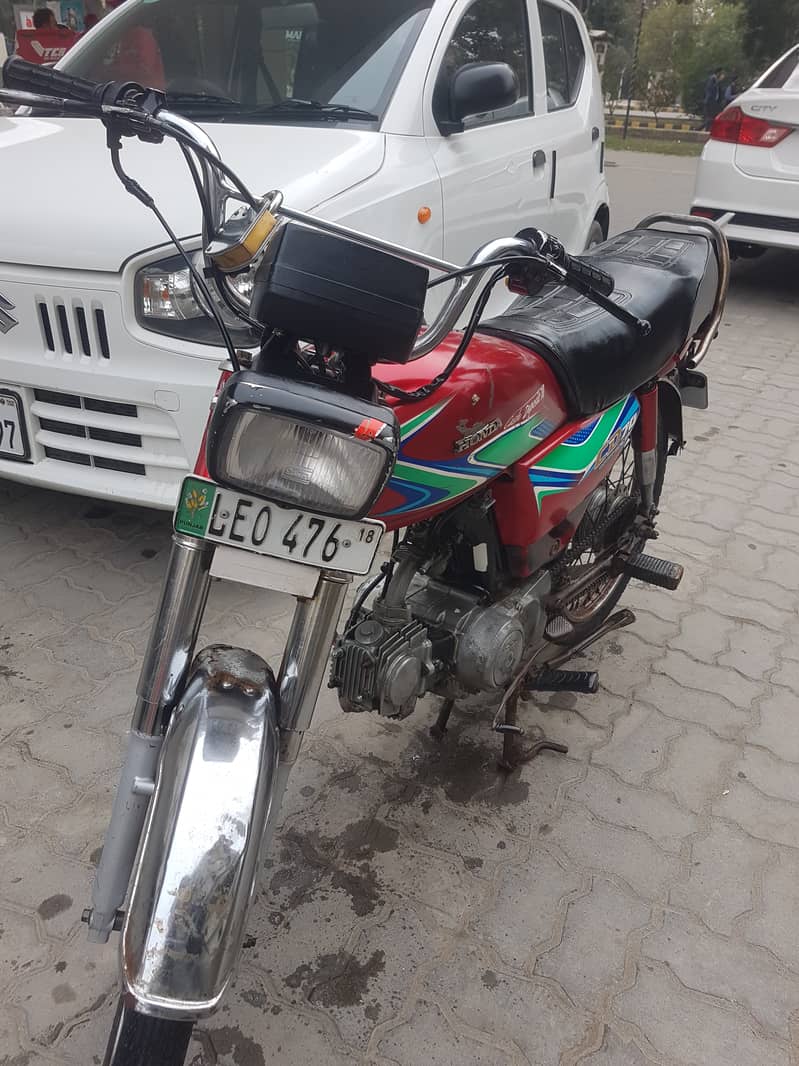 Honda CD 70 2018 model 0