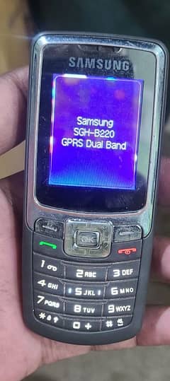 Samsung b220 keypad phone single sim