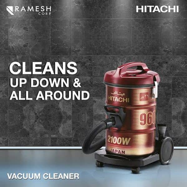 Hitachi High Power Vacuum Cleaner - 2200 Watts Strong Suction 0