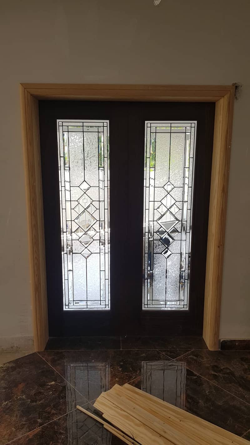 Aluminium window/Upvc door/Glass work/Glass Partition/Upvc window 5