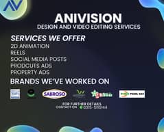 Anivision Animation and Video editing services