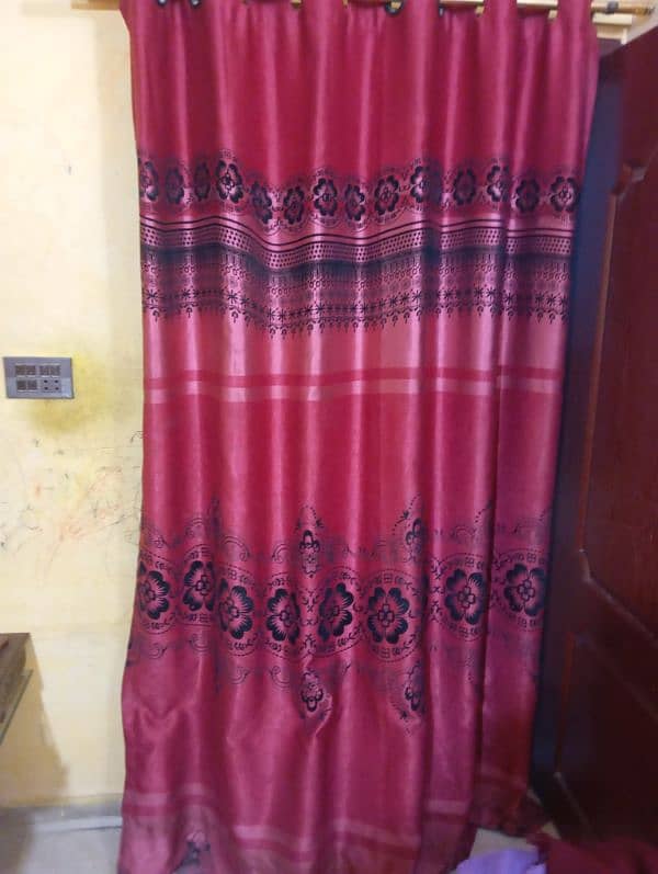 2 door and 1 big window curtains for sale 1