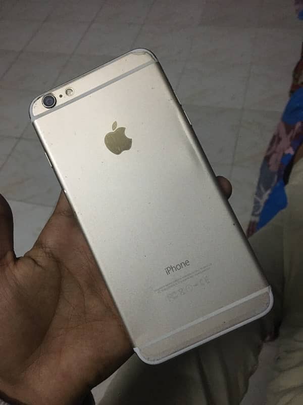 i phone 6plus PTA Approved he 64 GB h 0