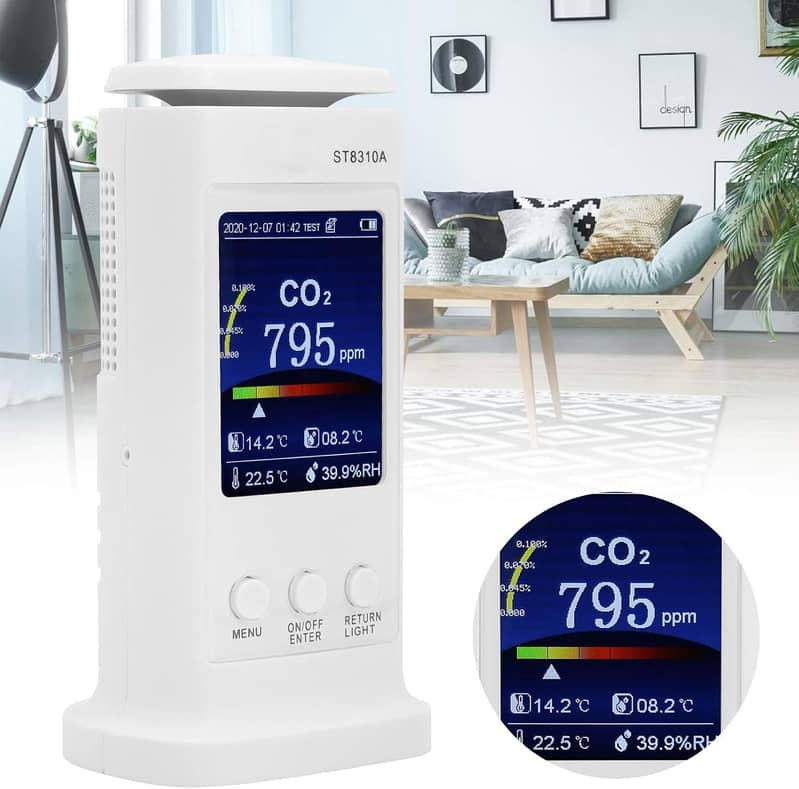 ST8310A Carbon Dioxide Monitor In Pakistan | Co2 Detector In Pakistan 0