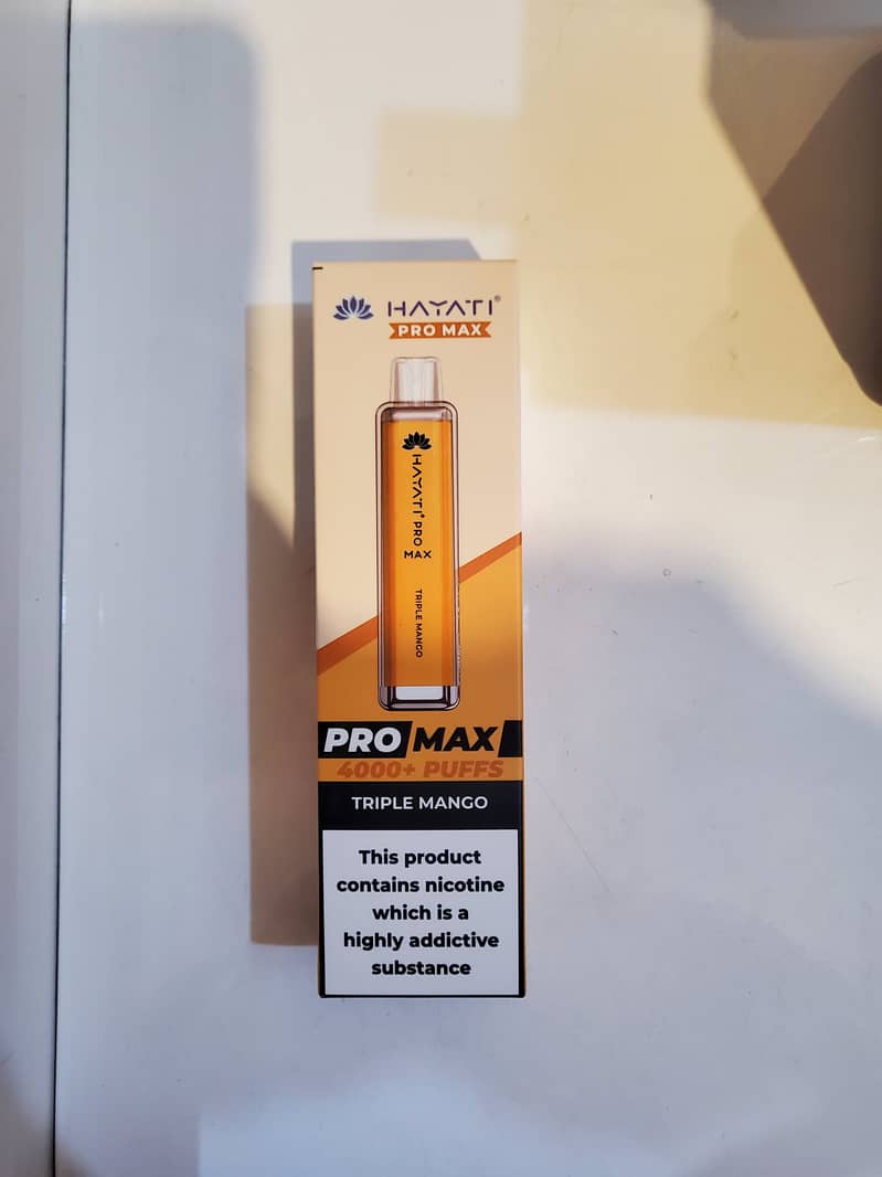 Hayati pro max 4000 +puff 20MG 5