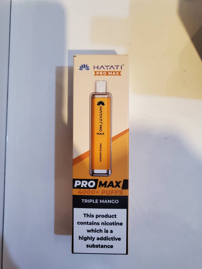 Hayati pro max 4000 +puff 20MG 6