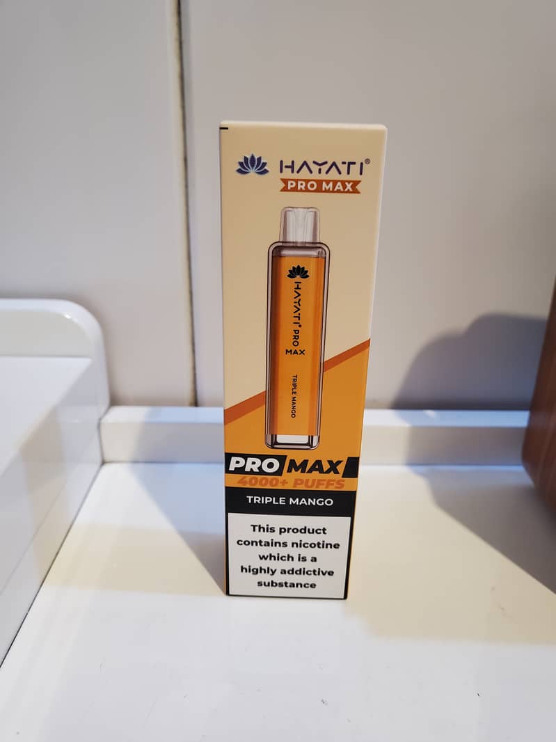 Hayati pro max 4000 +puff 20MG 7