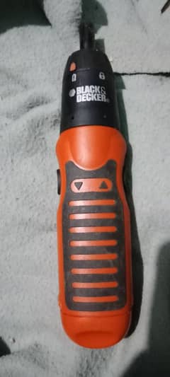 Screwdriver black and decker