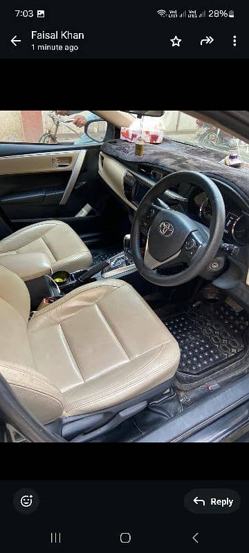 Toyota Altis Grande 2017 in very good condition . 4