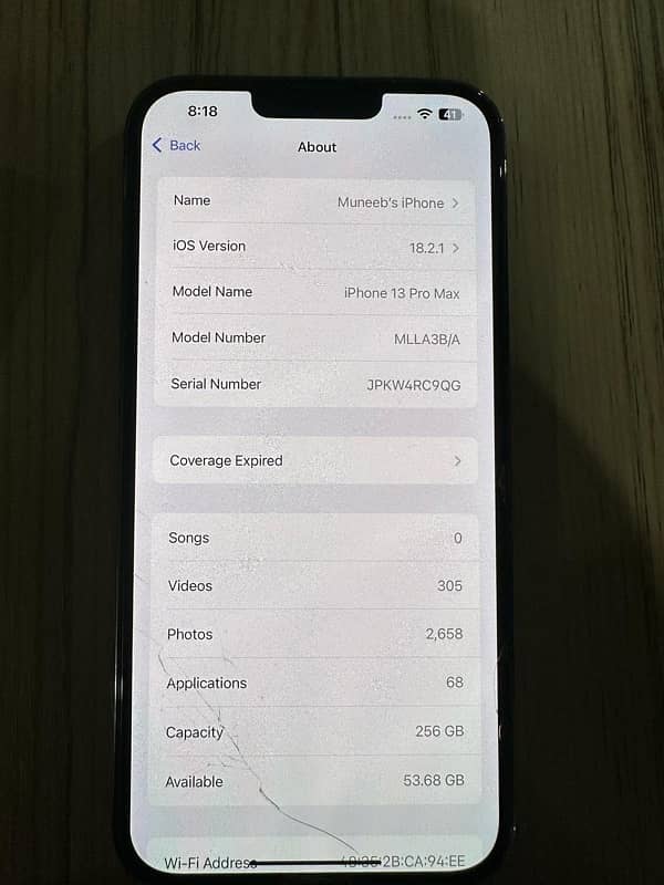 iphone 13pro max 256gb Non Pta 10