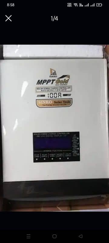 sinko mppt 100amp solar charge controller 0