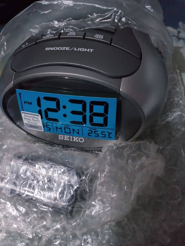 seiko japan alarm clock 1