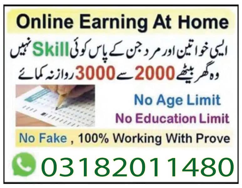 Online job at Home/Part Time/Data Entry/Typing/Assignments/Teaching 0