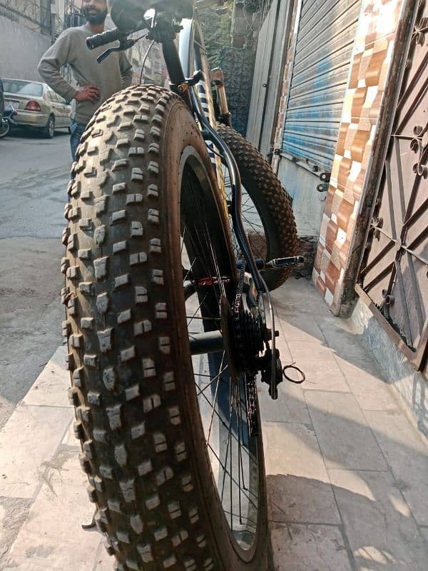 mountain bicycle fat tyer 2