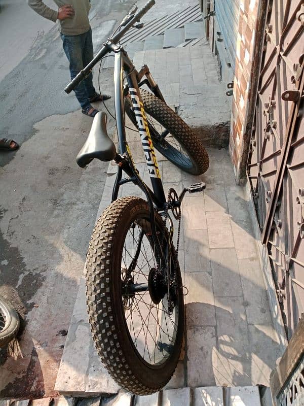 mountain bicycle fat tyer 4