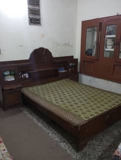 Bed with 4 inch mattress