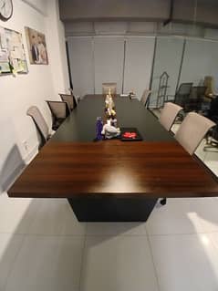 Luxury Brown Conference Table for Sale