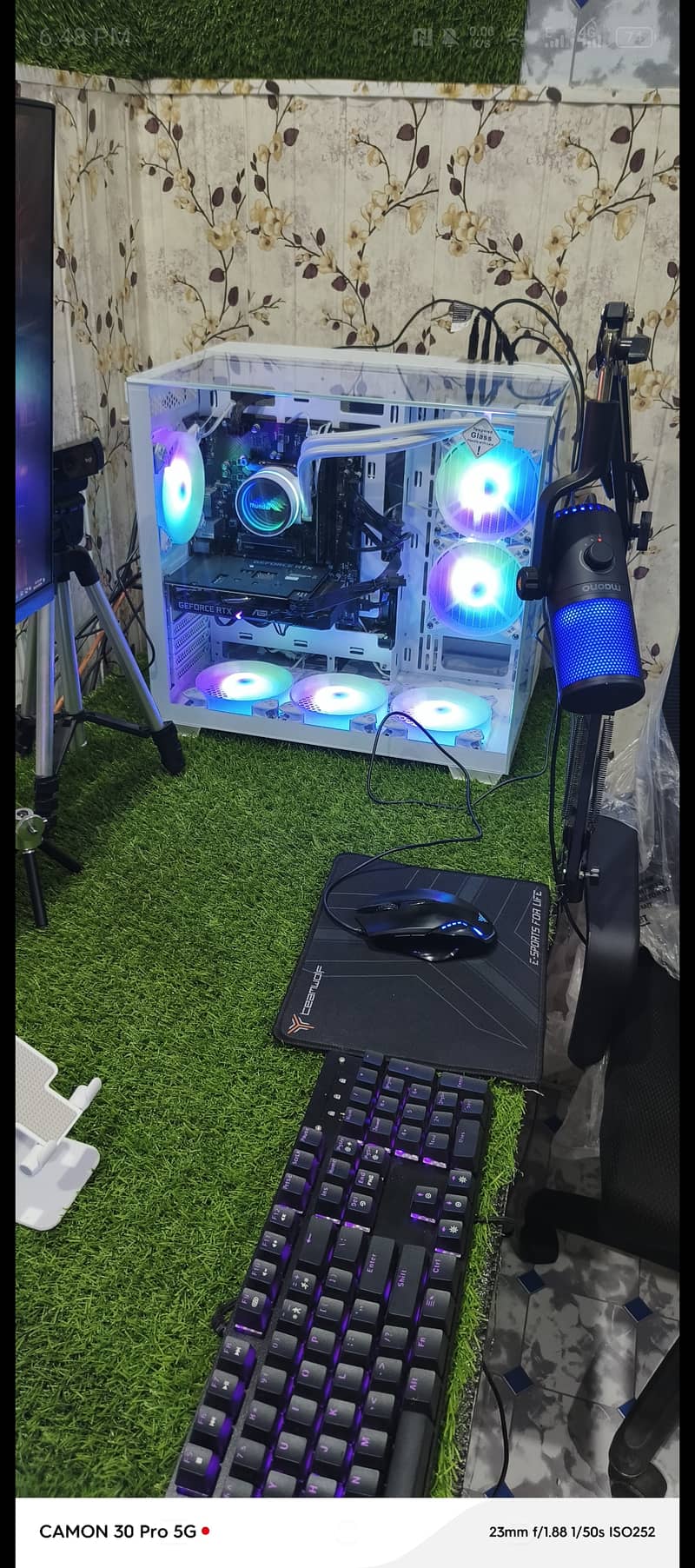 Totally RGB heavy Gaming PC Complete setup 7DAY Used 03451789197 3