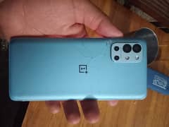 OnePlus 9r with original charger back brack