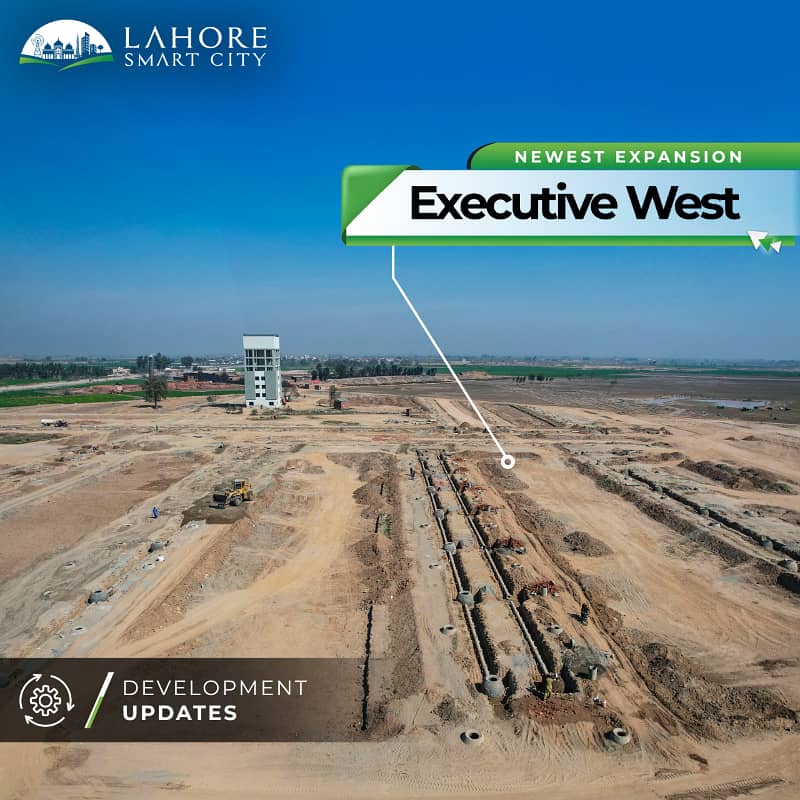 Best Location 7 Marla Overseas West Balloted Plot Available foe Sale in Lahore Smart City 11